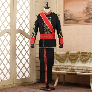 D&eacute;guisement ensemble noir pantalon et veste de prince 