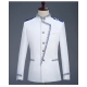 Déguisement ensemble blanc pantalon et veste de prince 
