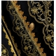 Déguisement veste noire pantalon chemise jabot de prince