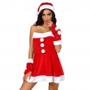 Robe mi longue m&egrave;re no&euml;l S au 5XL