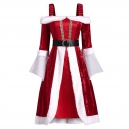 Robe mi longue m&egrave;re no&euml;l S au 5XL