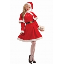 Costume robe m&egrave;re no&euml;l avec cape