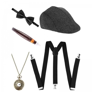 Ensemble accessoires pour homme ann&eacute;e 20 Gasby le magnifique