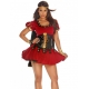 Costume Robe chevalier rouge
