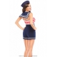 Costume la marine barboteuse
