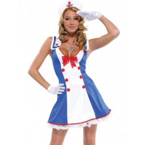Costume Marin avec gants