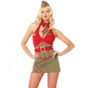 Costume arm&eacute;e militaire glamour