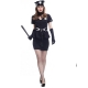 Costume la policière avec képi