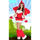 Costume angry bird rouge
