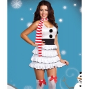 Robe bonhomme de neige