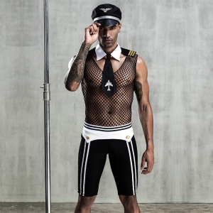 D&eacute;guisement pilote de l'air sexy pour homme