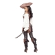 Costume pirate capitaine de luxe