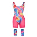 Costume barbie robe vichy rose pour fille