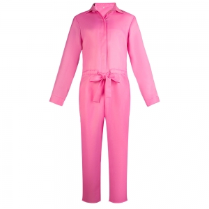 Costume barbie combinaison rose pour fille