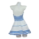 Costume tenue bleue de barbie pour femme