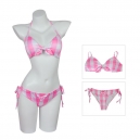 Costume barbie tenue vichy rose pour femme