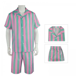 Costume Ken ensemble rose et vert pour homme