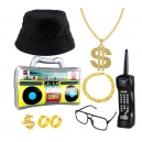Accessoires ann&eacute;es 80 rap hip hop