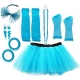Accessoires années 80 7 pièces