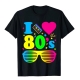 Tee shirt noir années 80
