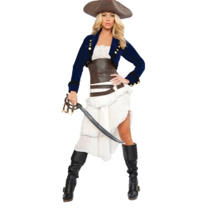 Costume pirate des cara&iuml;bes