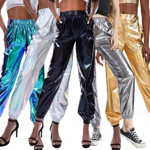 Pantalon surv&ecirc;tement holographique ann&eacute;es 80