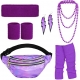 Ensemble jupe et accessoires années 80