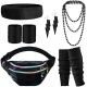 Ensemble jupe et accessoires années 80