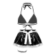 Costume lingerie soubrette