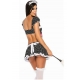 Costume lingerie soubrette