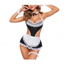 Costume lingerie soubrette