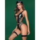 Costume militaire sexy avec képi et fouet