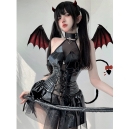 Costume diablesse sexy avec les bas