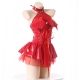 Costume diablesse rouge