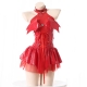 Costume diablesse rouge
