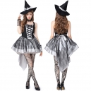 Costume sorciere noire avec chapeau