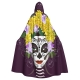 Costume cape le jour des morts noire
