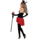Costume squelette avec le chapeau