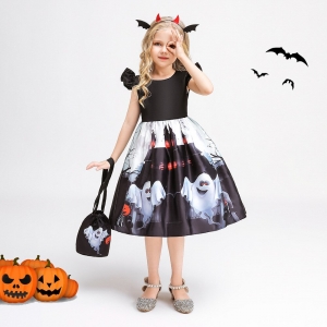 D&eacute;guisement robe fant&ocirc;me d'halloween