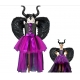 Costume Fille Maléfique tutu violet