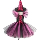 Costume Fille socricère tutu rose avec balais