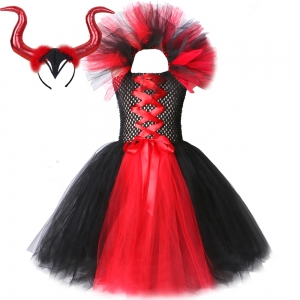 Costume Fille diablesse tutu