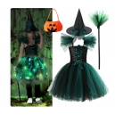 Costume Fille socric&egrave;re tutu gris lumineux LED