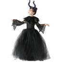 Costume Fille Mal&eacute;fique tutu violet