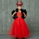 Costume Fille diablesse tutu