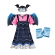 Costume Fille Vampirina avec poupée et demi masque