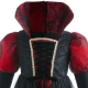 Costume Fille sorcière des étoiles tutu noir et rouge