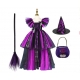 Costume Fille maléfique avec ailes et cornes