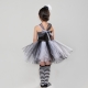 Costume Fille sorcière tutu rose et 4 accessoires