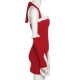 Robe robe mère noël plume